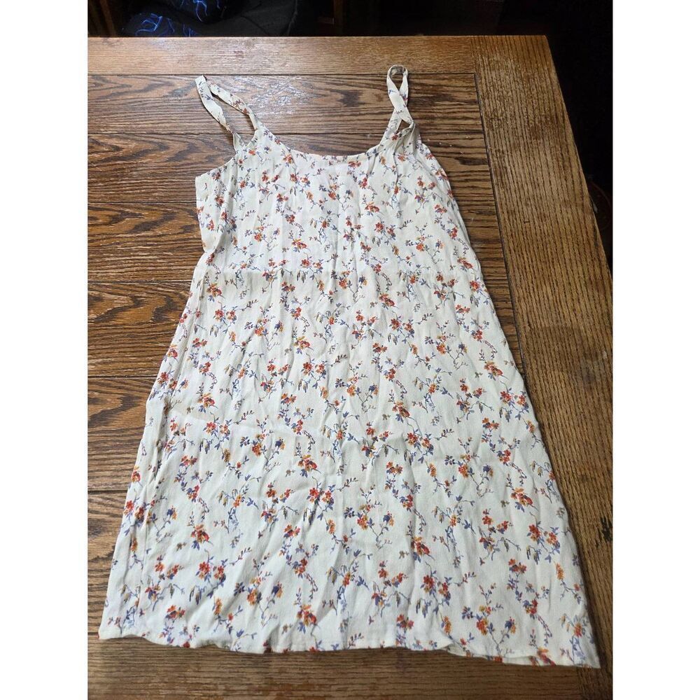 REFORMATION Puglia Slip Dress In White Floral Sz 10